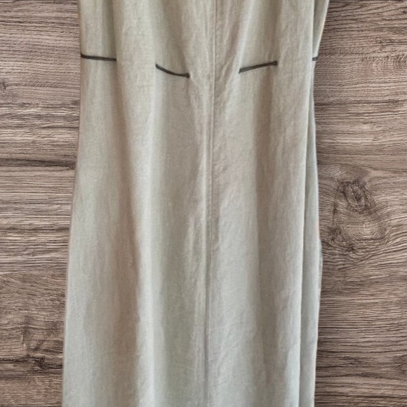 🌿 Effortlessly Elegant Dana B & Karen Linen Dress 🌿 SIZE 8 - Picture 4 of 4